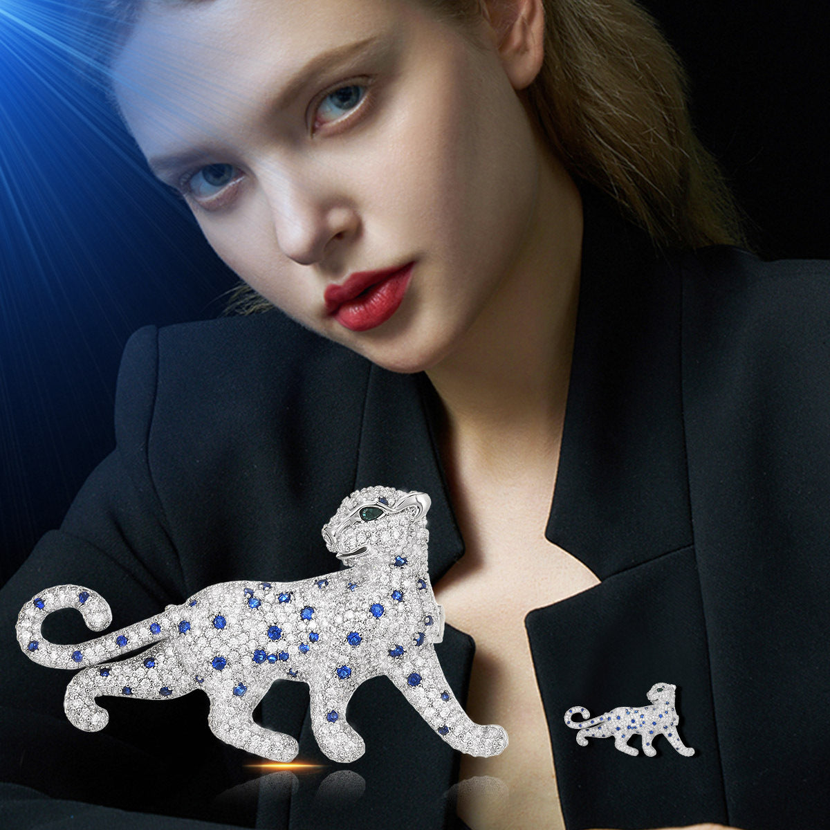 Leopard Brooch XXB003