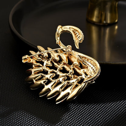 Swan Brooch Pin for Women XXB006