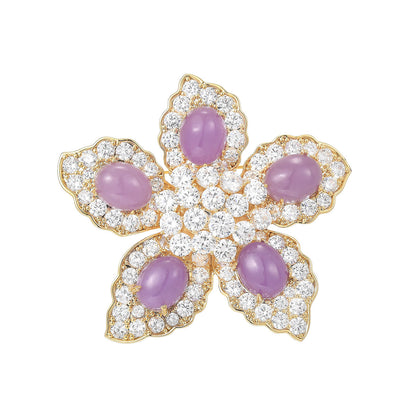 Flower Brooch Pin XXB009