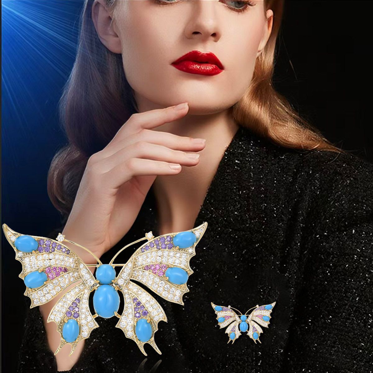 Butterfly Brooch Pin XXB014