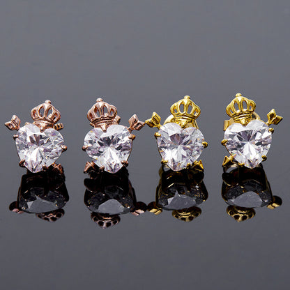 Heart Stud Earrings XXE0001