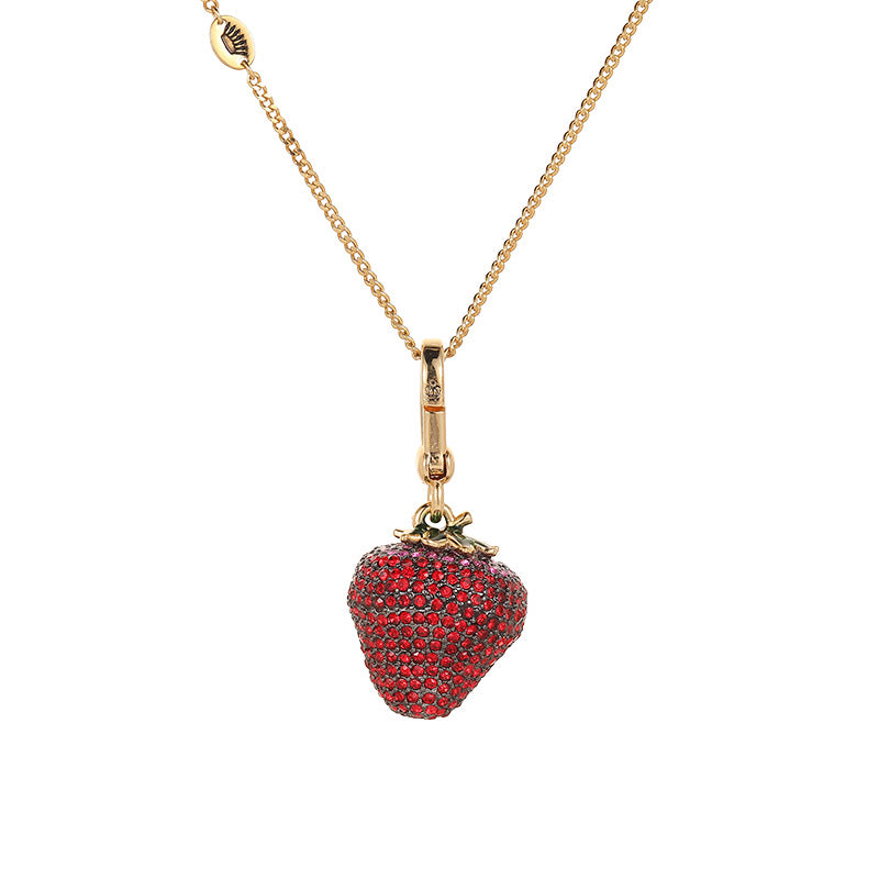 Strawberry Pendant Necklace XXN004