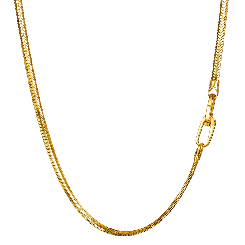 3mm Mirror Soft Snake Bone Italian Chain Necklace in S925 Sterling Silver for Men Women XXN0002